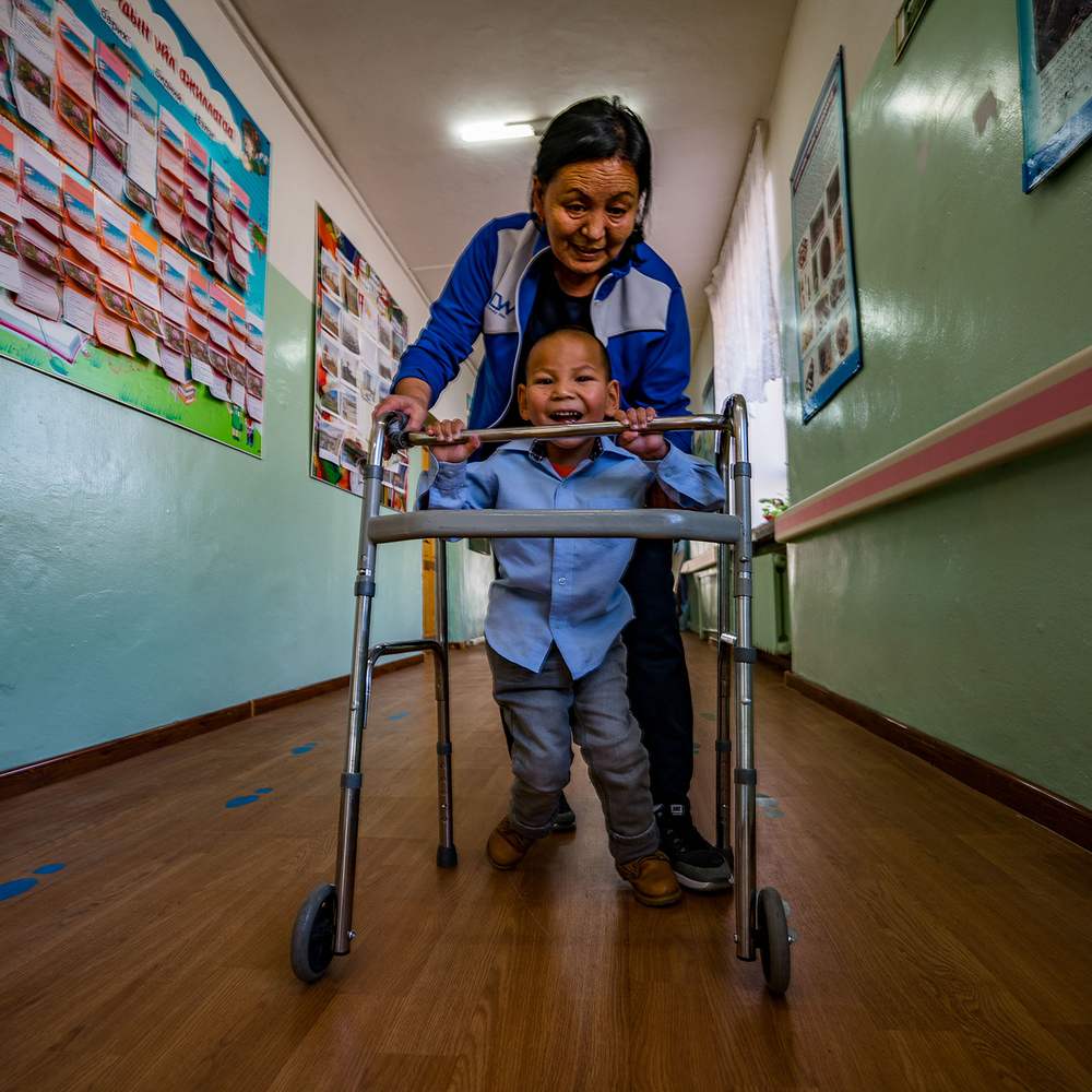 Support for poverty image